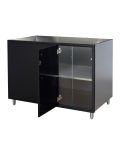 Legacy Outdoor Black 48" Base Corner Cabinet (Left Hinge)