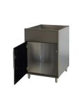 Legacy Outdoor Grey 24" Sink Base Cabinet (Left Hinge)