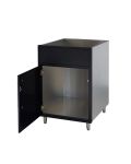Legacy Outdoor Black 24" Sink Base Cabinet (Left Hinge)