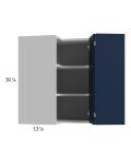 Harbor Navy 24x30-1/4 Wall Easy Reach Cabinet