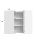 Venetian White Matte 24x30 Wall Easy Reach Cabinet