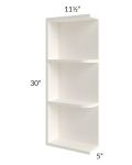 Signature Vanilla 05x30 Wall End Shelf Cabinet