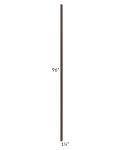 Southport Espresso Shaker 1-1/2x96 Tall Filler - Out of stock through June