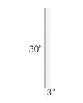 Vail White Shaker 3x30 Wall Filler