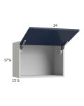 Harbor Navy 24x17-5/8 Flip Up Door Wall Cabinet