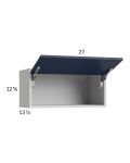 Harbor Navy 27x12-5/8 Flip Up Door Wall Cabinet
