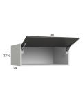 Euro Cafe 30x12-5/8x24 Flip Up Door Wall Cabinet
