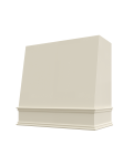 Linen Shaker Wilmington Smooth Angled Hood with Classic Molding