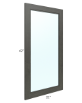 Charlotte Dark Grey 21x42 Glass Door Only 