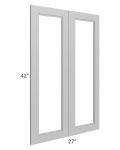 Charlotte Grey 27x42 Glass Doors Only 