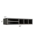 Salem Dark Grey 30" Organizer Cabinet