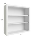 Bayville White 36x36 Wall Open Cabinet