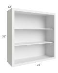 Township White 36x36 Wall Open Cabinet