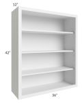 Township White 36x42 Wall Open Cabinet