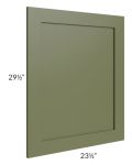 Midtown Hunter Green Shaker Wainscot Base Panel