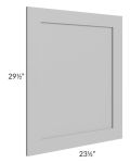 Midtown Painted Grey Shaker Wainscot Base Panel