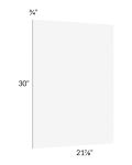 Milan White Matte Wainscot 30x21 Wall Panel