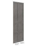 Salem Dark Grey Wainscot 84" Tall Panels