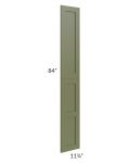 Midtown Hunter Green Shaker Wainscot 84" Tall Panels (12" depth)