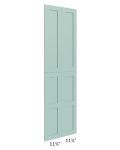 Midtown Mint Green Shaker Wainscot 90" Tall Panels