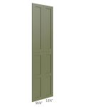 Midtown Hunter Green Shaker Wainscot 96" Tall Panels