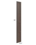 Tuscan Kona Brown Wainscot 96" Tall Panels (12" depth)