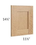 Midtown Timber Shaker 15" Wall Panel