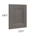 Salem Dark Grey Wainscot 15" Wall Panel