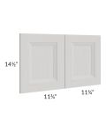 Salem Light Grey 15x24 Wainscot Panel