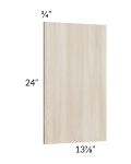 Milan Natural Wainscot 24" Wall Panel (for 13" deep cabinets)