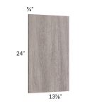 Milan Hazel Wainscot 24" Wall Panel (for 13" deep cabinets)
