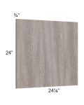 Milan Hazel Wainscot 24" Wall Panel (for 24" deep cabinets)