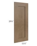 Midtown Mocha Shaker Wainscot 30" Wall Panel