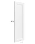 Salem White Wainscot 42" Wall Panel