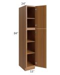 Portland Walnut 15x84 Wall Pantry 