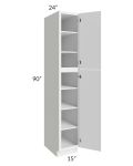 Portland White 15x90 Wall Pantry 