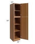 Portland Walnut 18x84 Wall Pantry