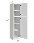 Providence White 18x84 Wall Pantry