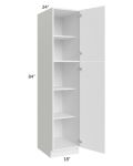 Venetian White Matte 18x84 Wall Pantry Cabinet