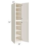 Signature Vanilla Glaze 18x96 Wall Pantry