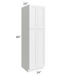 Southport White Shaker 24x84 Wall Pantry