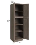 Providence Natural Grey 24x84 Wall Pantry  