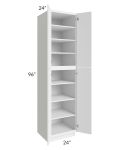 Portland White 24x96 Wall Pantry 