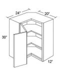 24x30 Square Corner Wall Cabinet