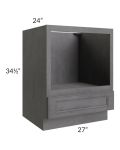 Stone Grey 27" Base Microwave Cabinet