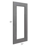 Stone Grey 15x36 Glass Door