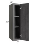 Stone Grey 09x36 Wall Cabinet