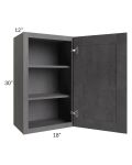 Stone Grey 18x30 Wall Cabinet