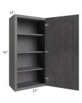 Stone Grey 21 x42 Wall Cabinet