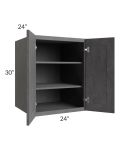 Stone Grey 24x30x24 Split Pantry Wall Cabinet